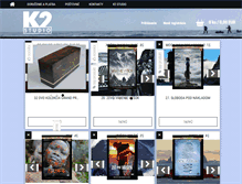 Tablet Screenshot of k2eshop.sk